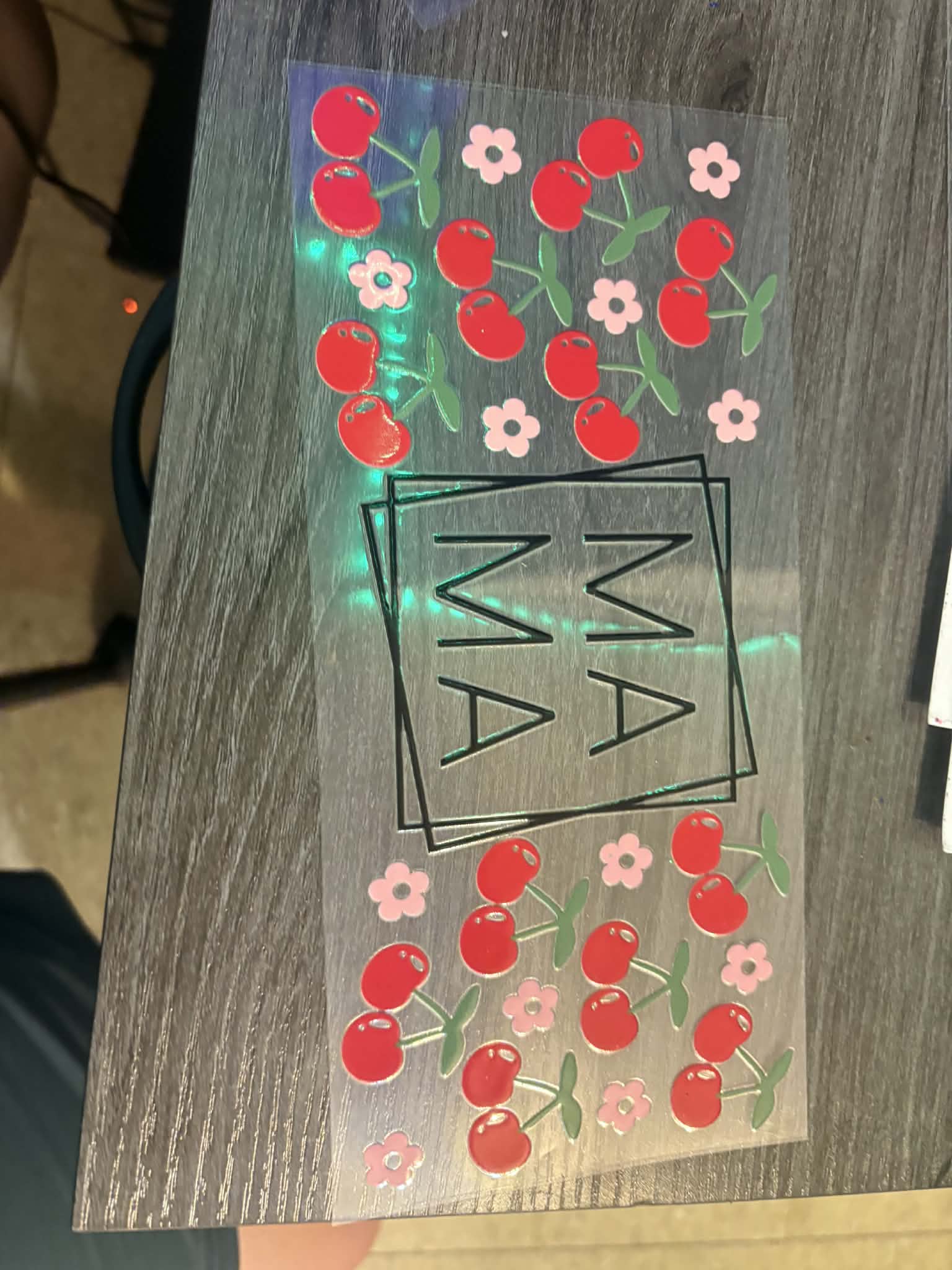 Mama with Cherries