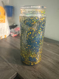 Pre-Made Lava Snowglobe Tumbler