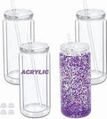 Fully Customizable 20oz Snowglobe Tumbler
