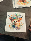 Floral Cow #2