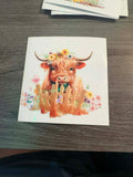 Cow with Fence